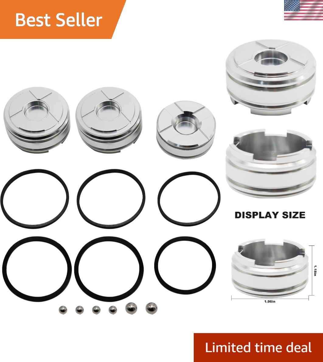 Lightweight Pinless 1-2 3-4 Accumulator Kit for GM – Prevents Clutch Slippage