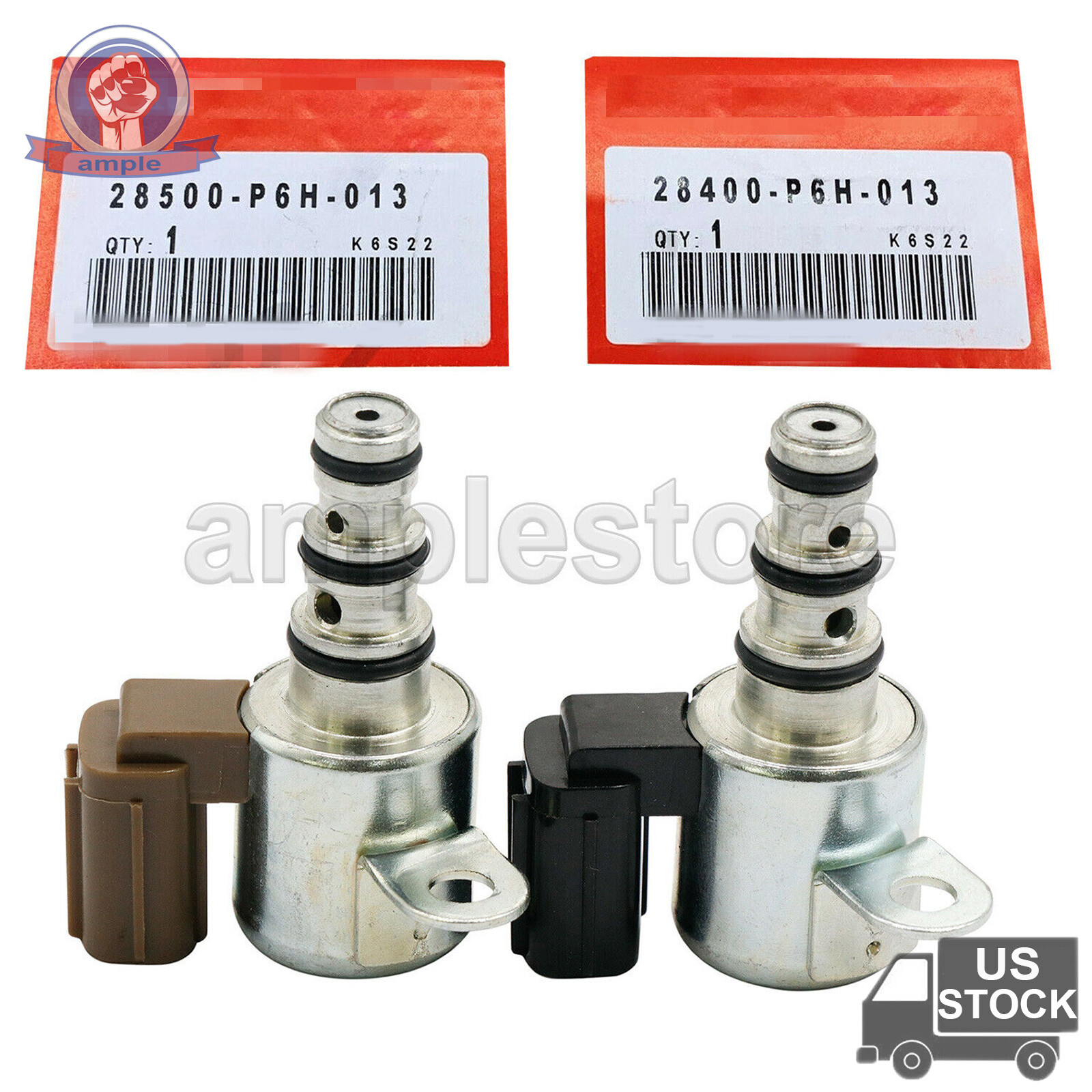 New Transmission Shift Control Solenoid Valve B&C Kit Set for Honda Accord Acura