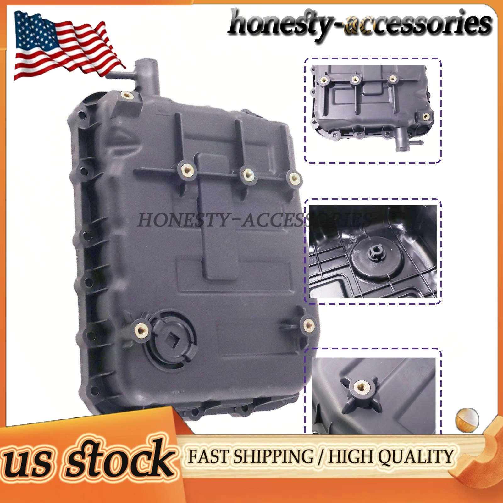Transmission Oil Pan Fit for Tucson Sorento Sportage Santa Fe Sport 2.4L