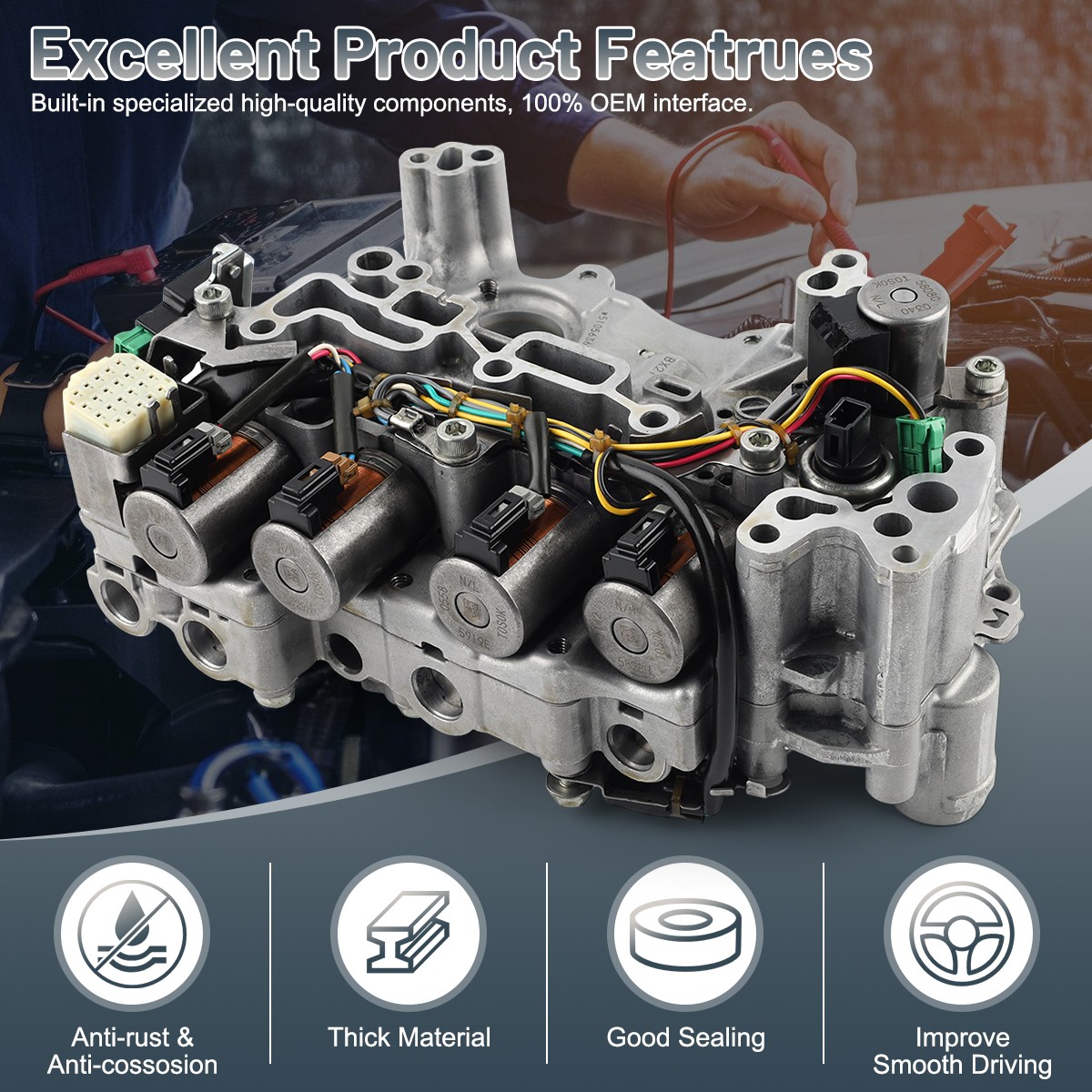 JF015E CVT Transmission Valve Body 2013-2016 For NISSAN SENTRA 1.8L 31705-X420B