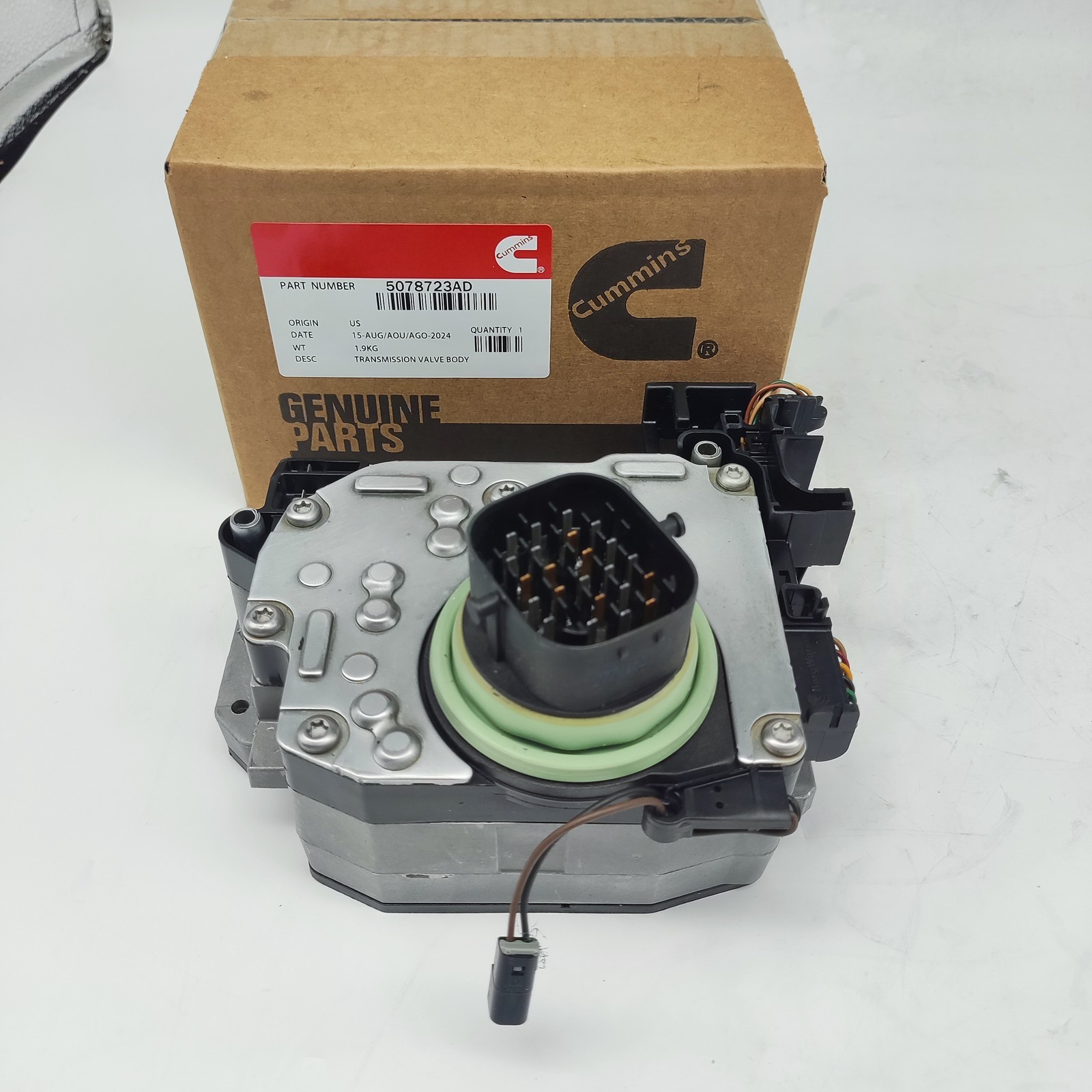6 Speed 62TE Transmission Valve Body w/Solenoid 5078723AD For Dodge Chrysler RAM