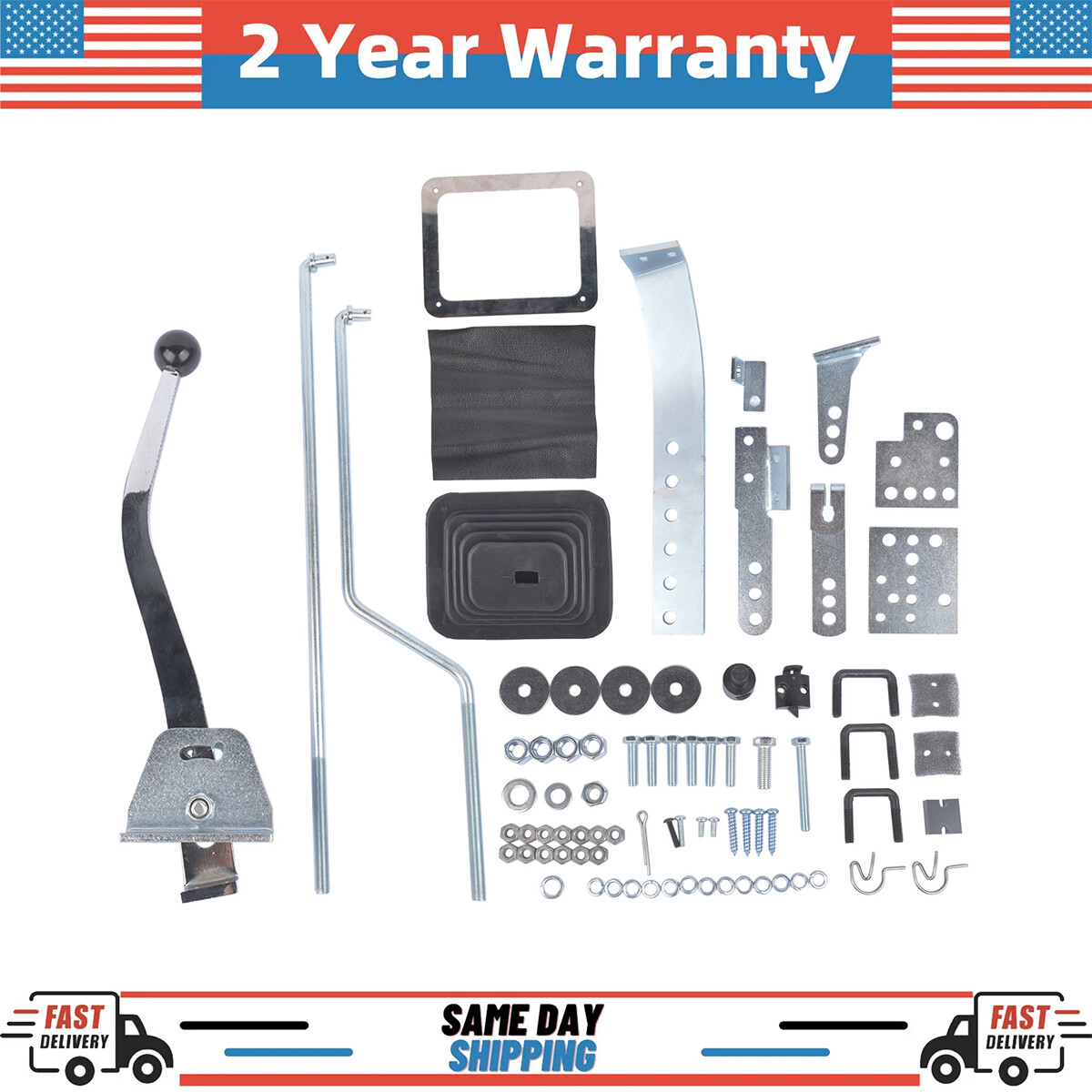 7668 Three and Four 3-4 Speed Automatic Floor Shifter for TH250 TH350 TH700