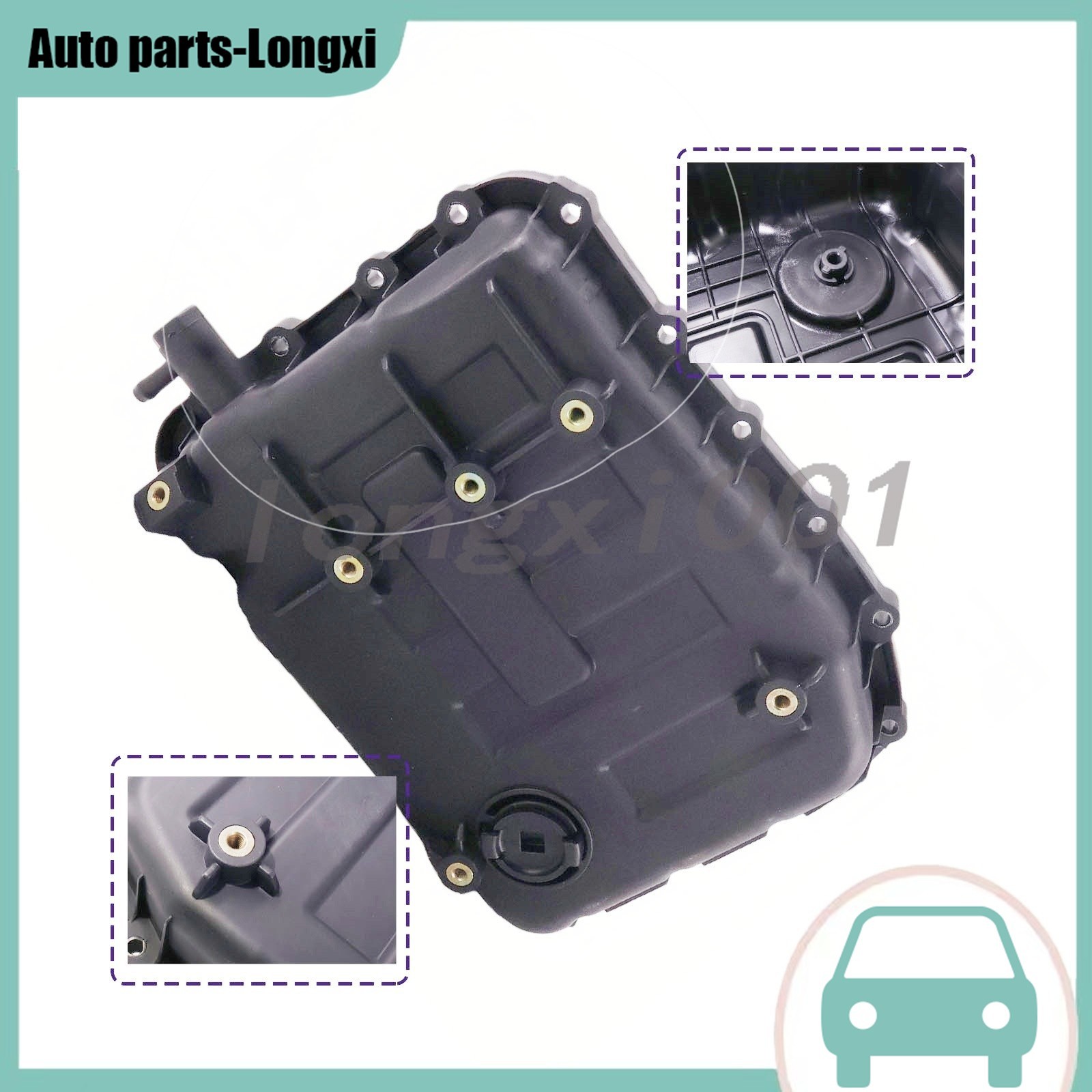 Transmission Oil Pan Fits for 2017-2020 Santa Fe Tucson Sorento Sportage 2.4L US