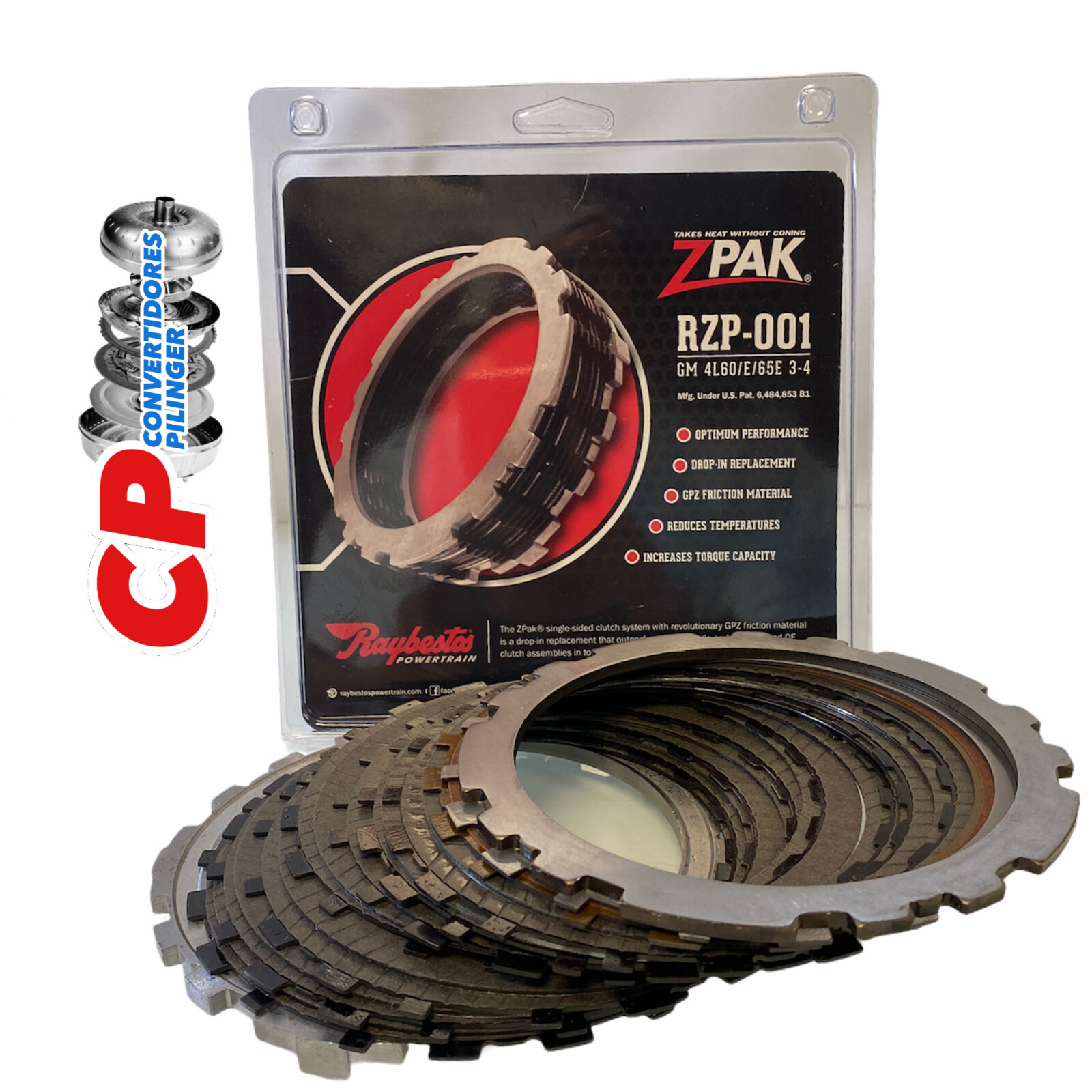 ZPAK 4L60E 4L65E 700R4 Transmission 3-4 Raybestos Z-Pak GM Heavy Duty RZP-001