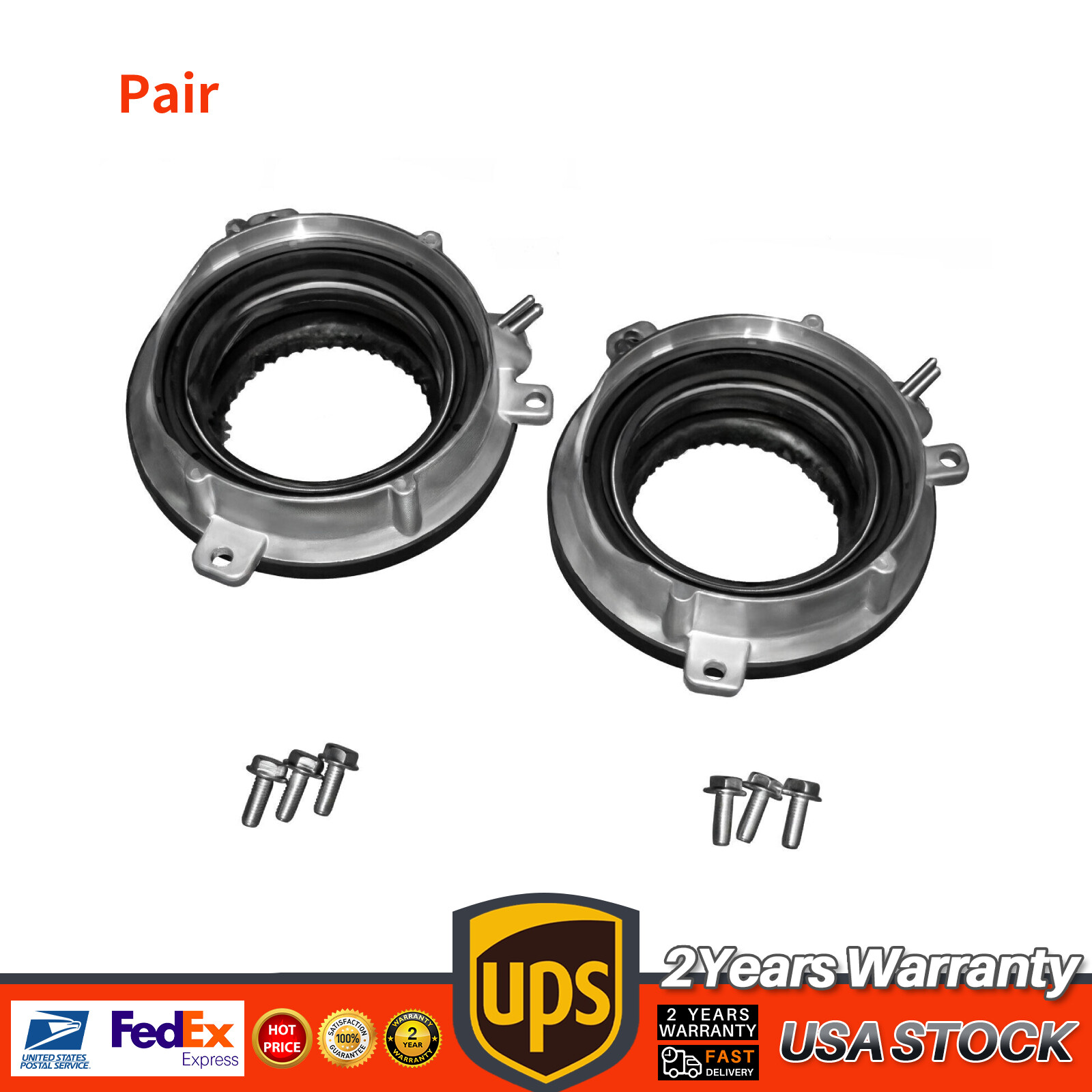 Pair 4 Wheel Drive Auto Hub Lock Actuator for Ford F-150 2015-2020 #HL1Z-3C247-A