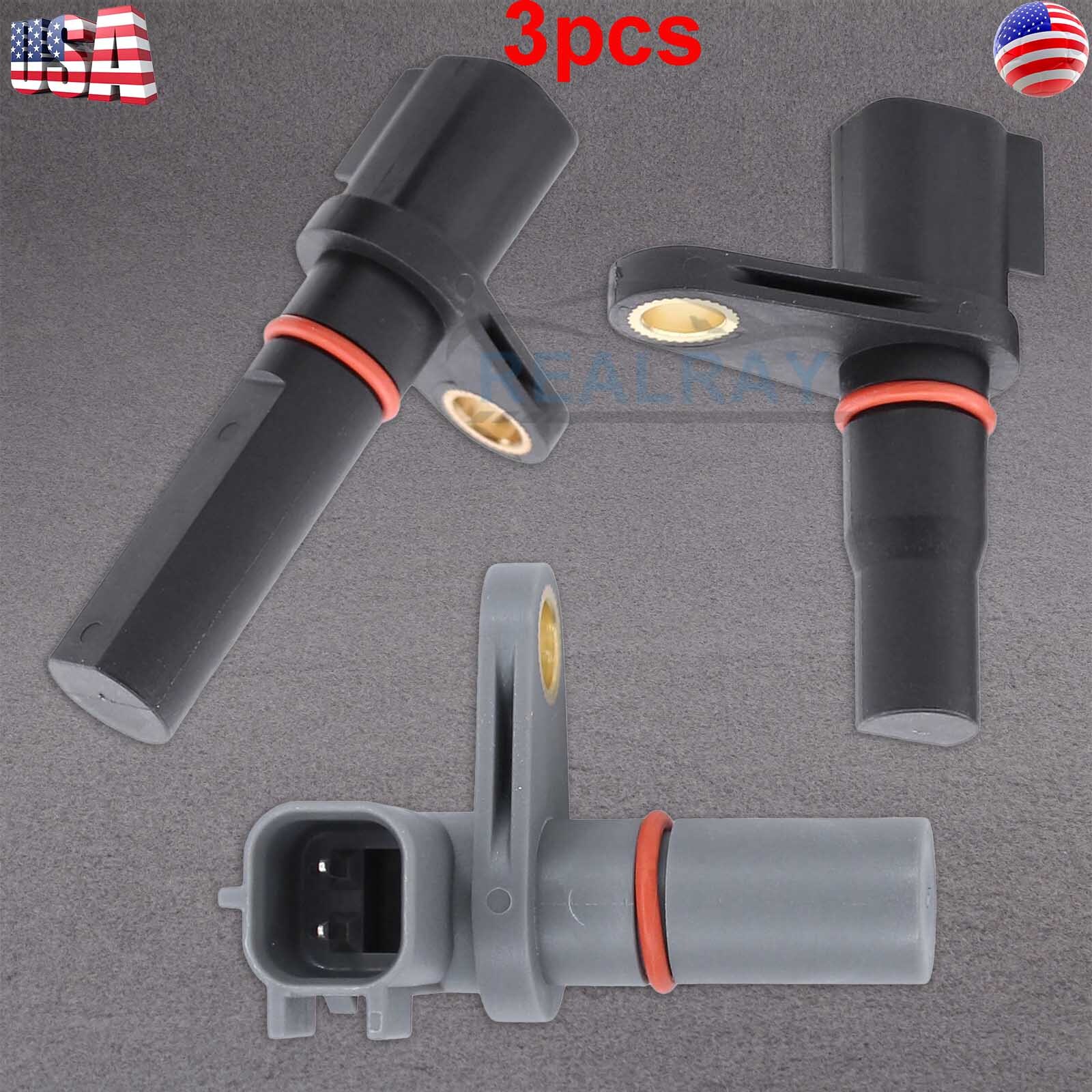 3x DPS6 6DCT250 Transmission Speed Sensor Set input output For Ford Focus Fiesta
