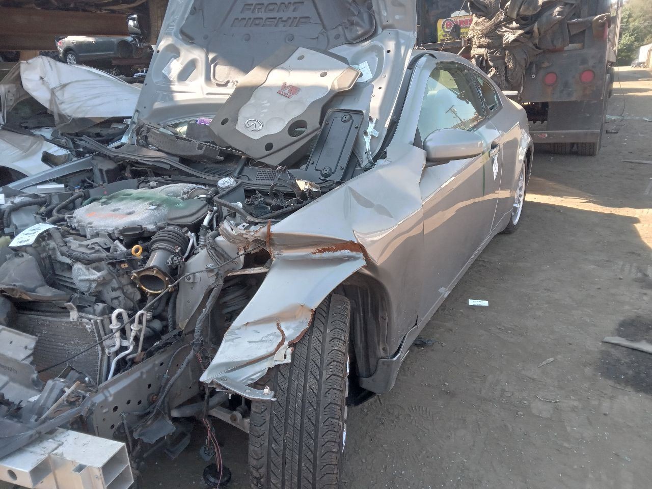 Automatic Transmission From 10/03 RWD 2 Door Coupe Fits 04 INFINITI G35 370237