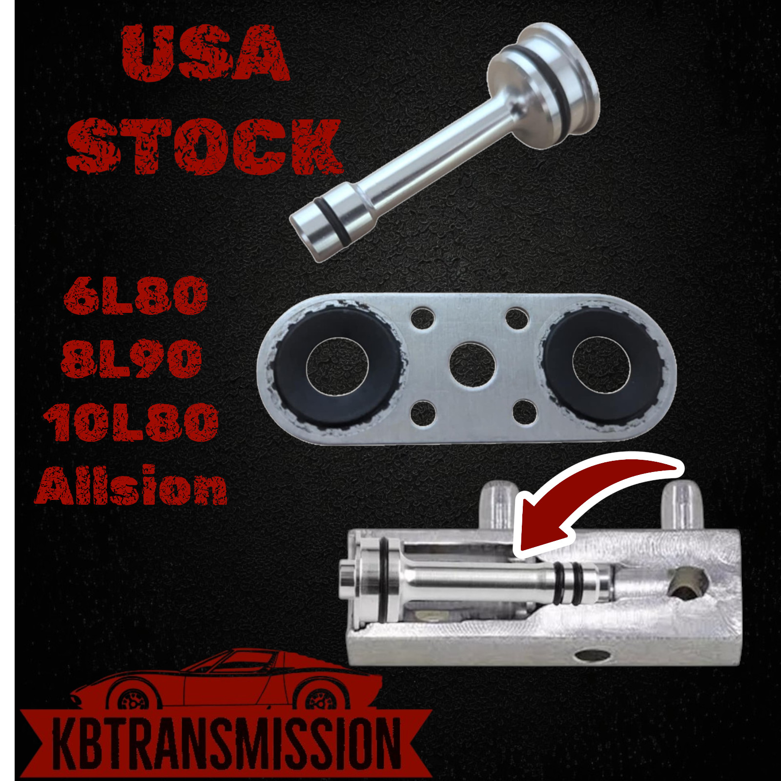 6L80 8L90 10L80 Upgraded Cooler Bypass Kit Barbell Cooler Temps ~FREE SHIPPING~