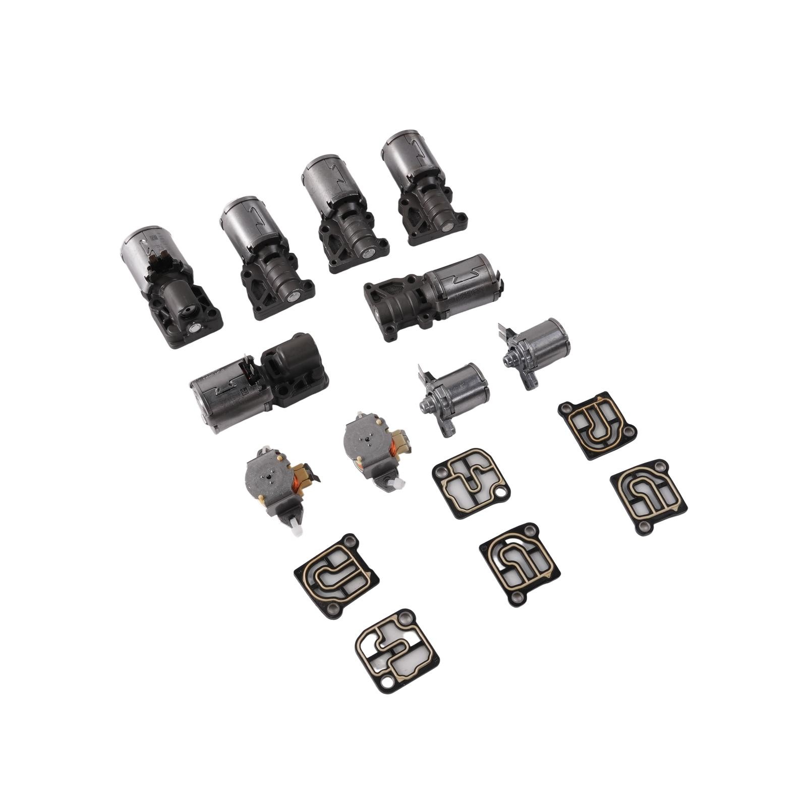 10x DQ500 DL501 0B5 Transmission Solenoid Valve Kit 7-Speed For Audi A4 A6 A7 Q5