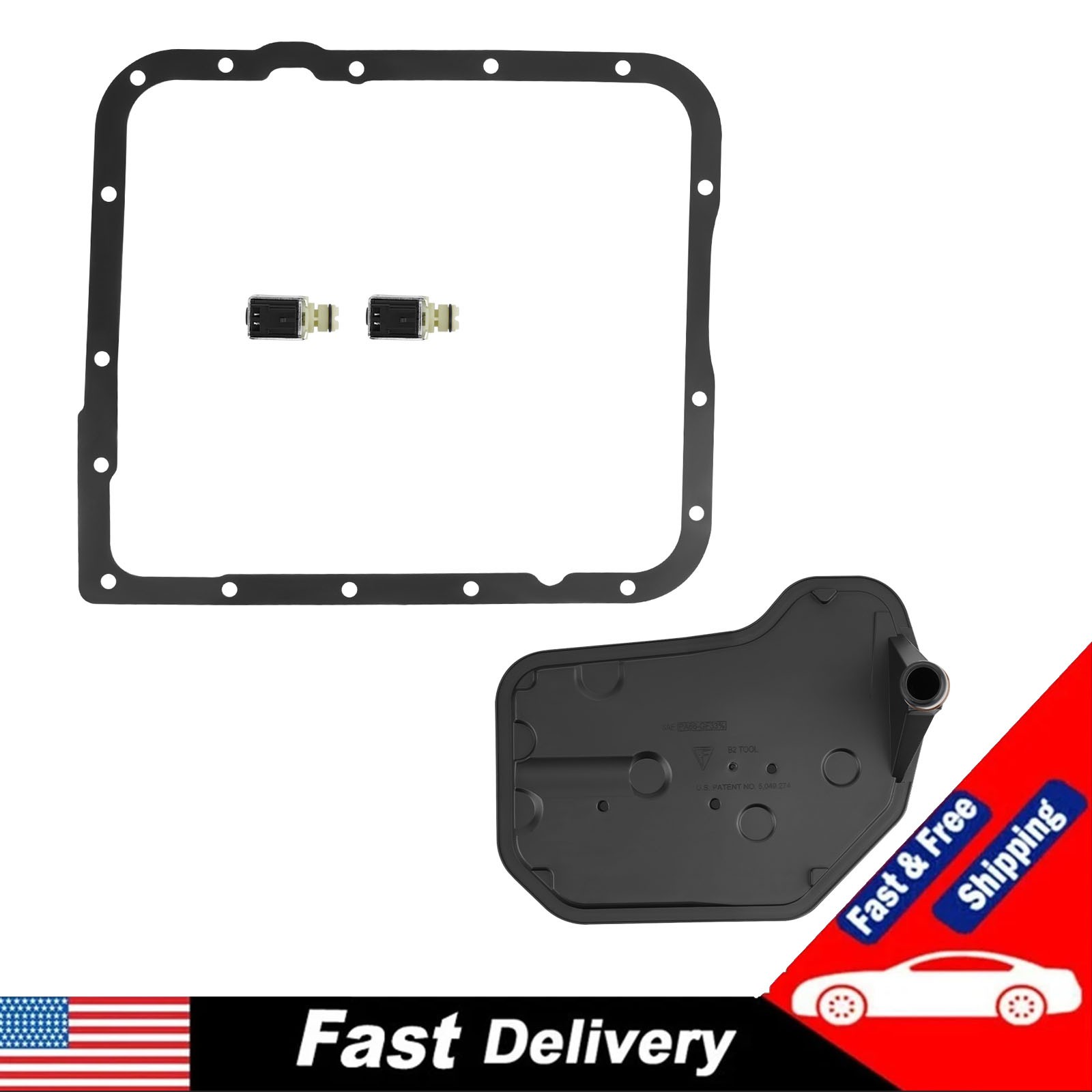 1xTransmission Shift Solenoid Service Kit Filter Gasket A B For Chevrolet