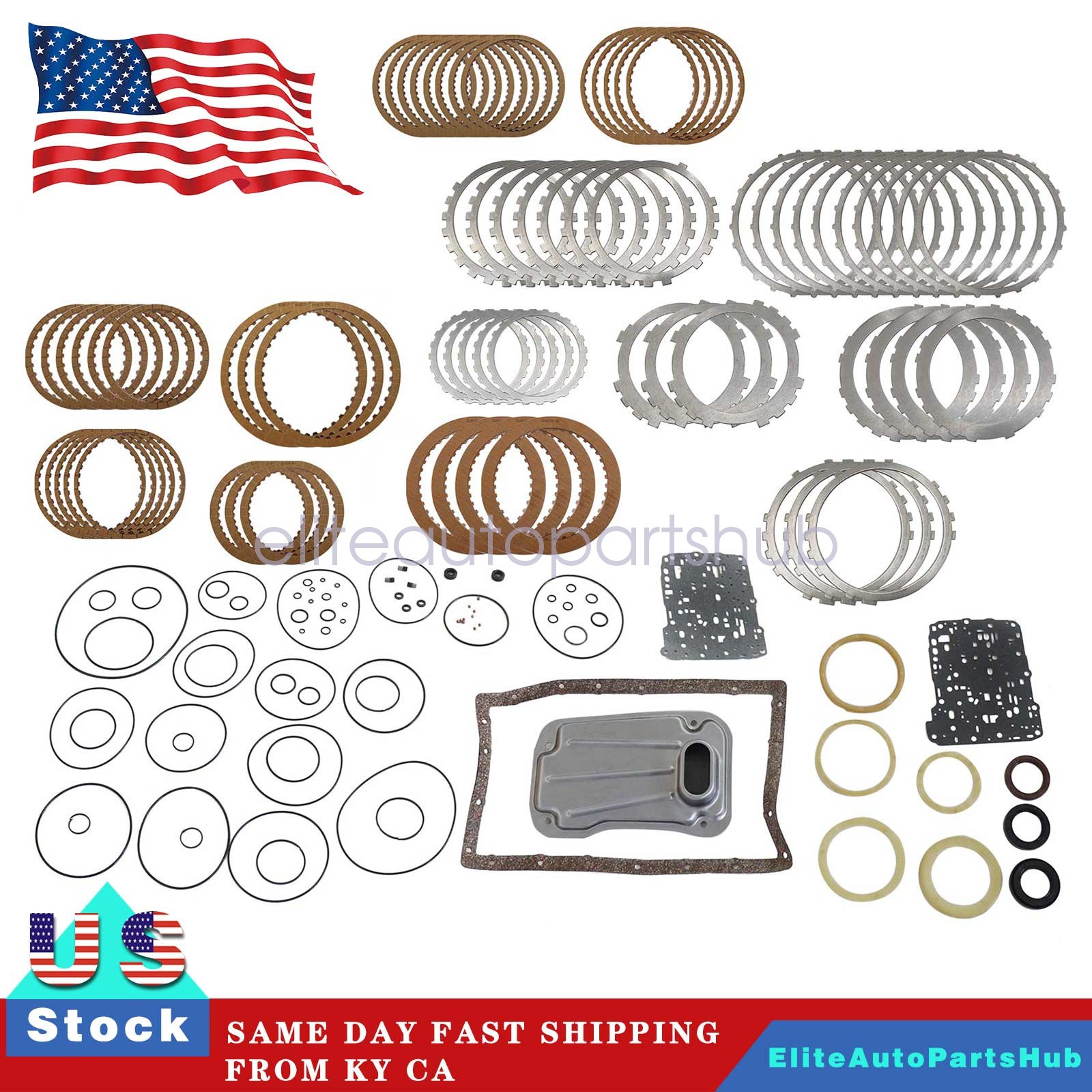 Transmission Master Rebuild Kit Overhaul Clutchs A750E A750F For Toyota 4.0 4.7L