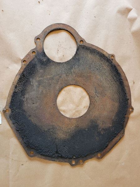 64 FORD GALAXIE 289 3SPD ENGINE TO BELL HOUSING SPACER PLATE