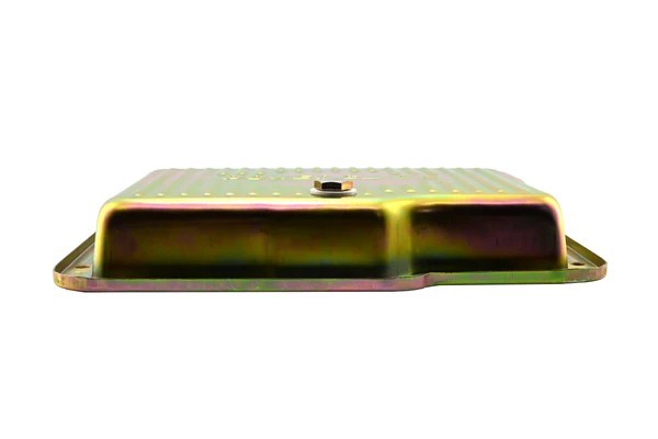 Chevy GM Powerglide Transmission Pan Zinc Plated 2″ Deep Stock Capacity