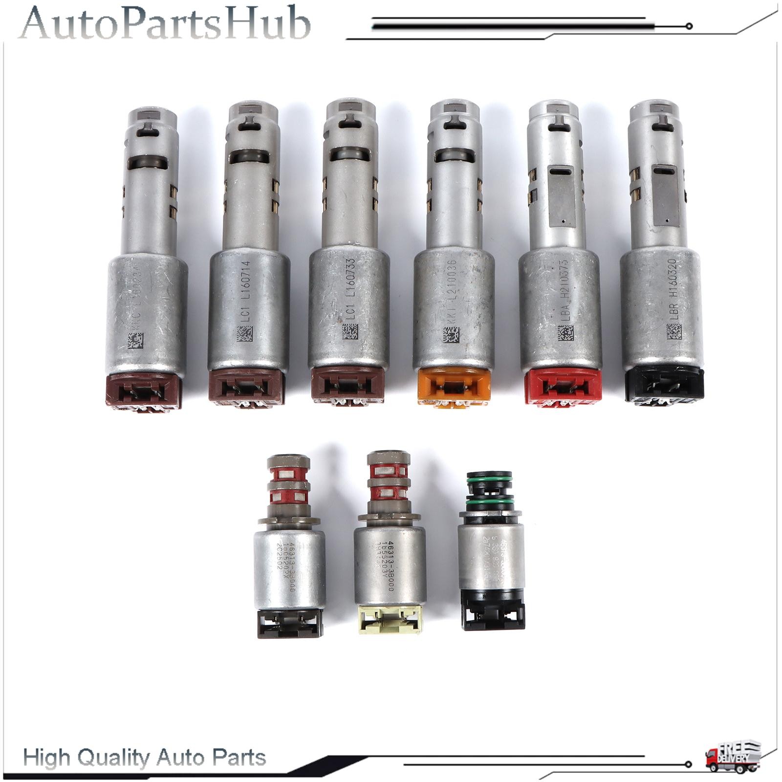 A8TR1 for Hyundai Genesis 2011-2016 ransmission Solenoid Valve Kit 9PCS 8-speed