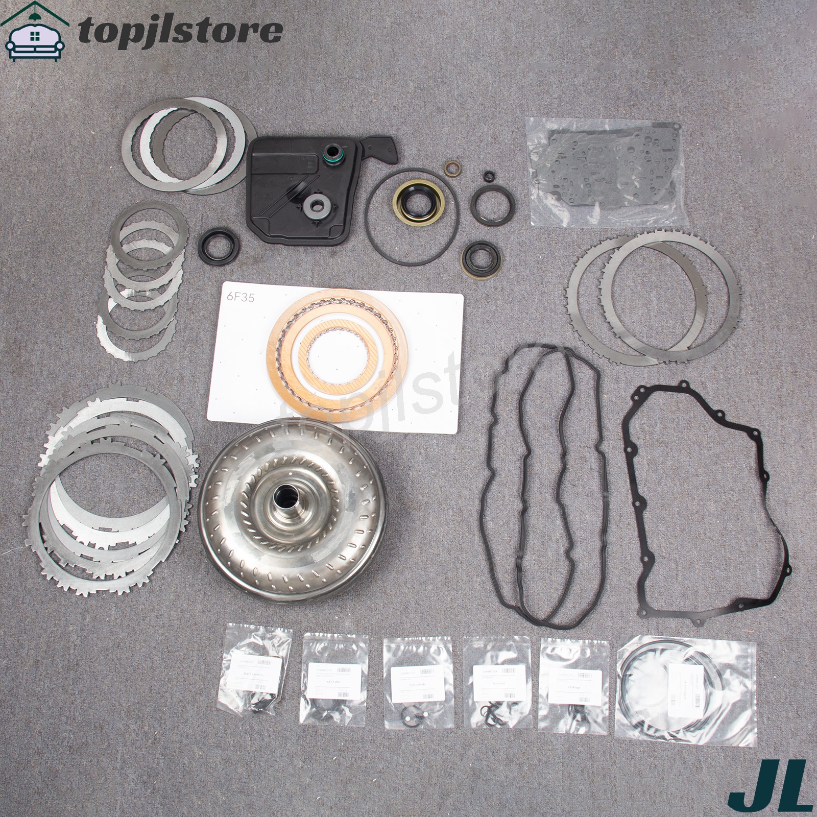 6F35 For Ford Transmission Rebuild Kit TransTec 2013-on For Ford Lincoln Mazda