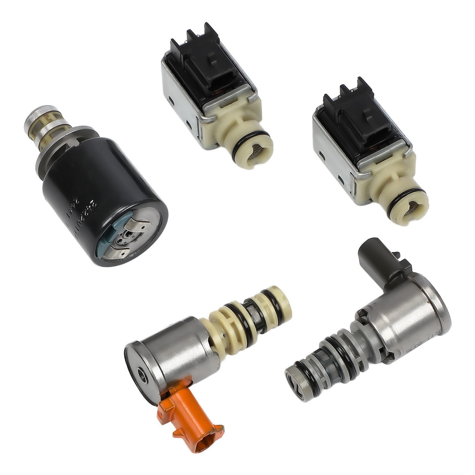 5 Pack Transmission Master Solenoid Kit 4L60E 4L65E For GMC Chevy Silverado 1500