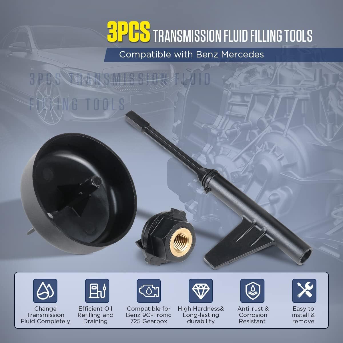 Transmission Oil Filling Tool Fit For Mercedes Benz 9-speed 725 Oil Change Tool