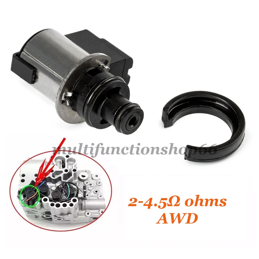 4PCS Torque Converter AWD Control & Lock-Up Solenoid For Subaru CVT TR580 TR690