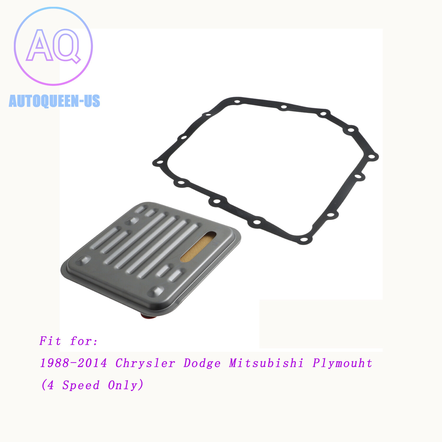 Transmission Oil Strainer W/ Gasket for Plymouth Breeze Voyager Mitsubish