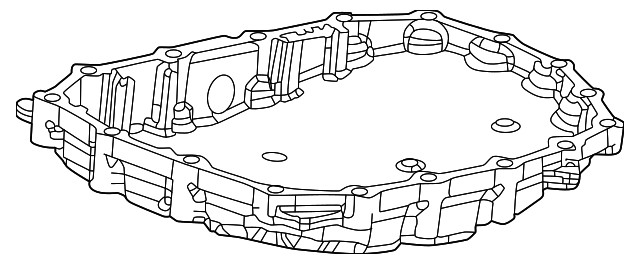 Genuine Honda Transmission Oil Pan 21151-R3W-000