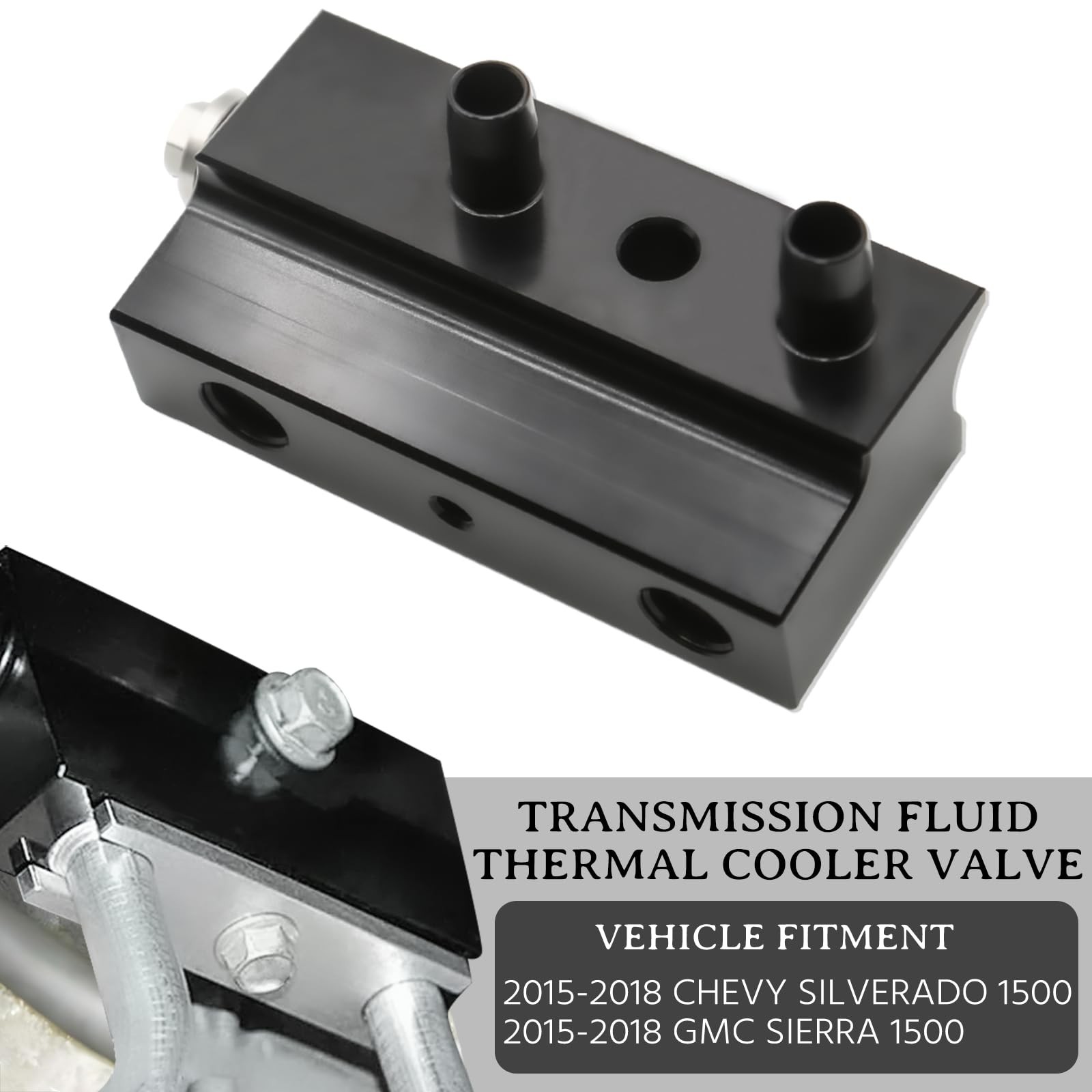 125071000 Transmission Bypass Valve Aluminum Alloy for Chevy 1500 2015-2018