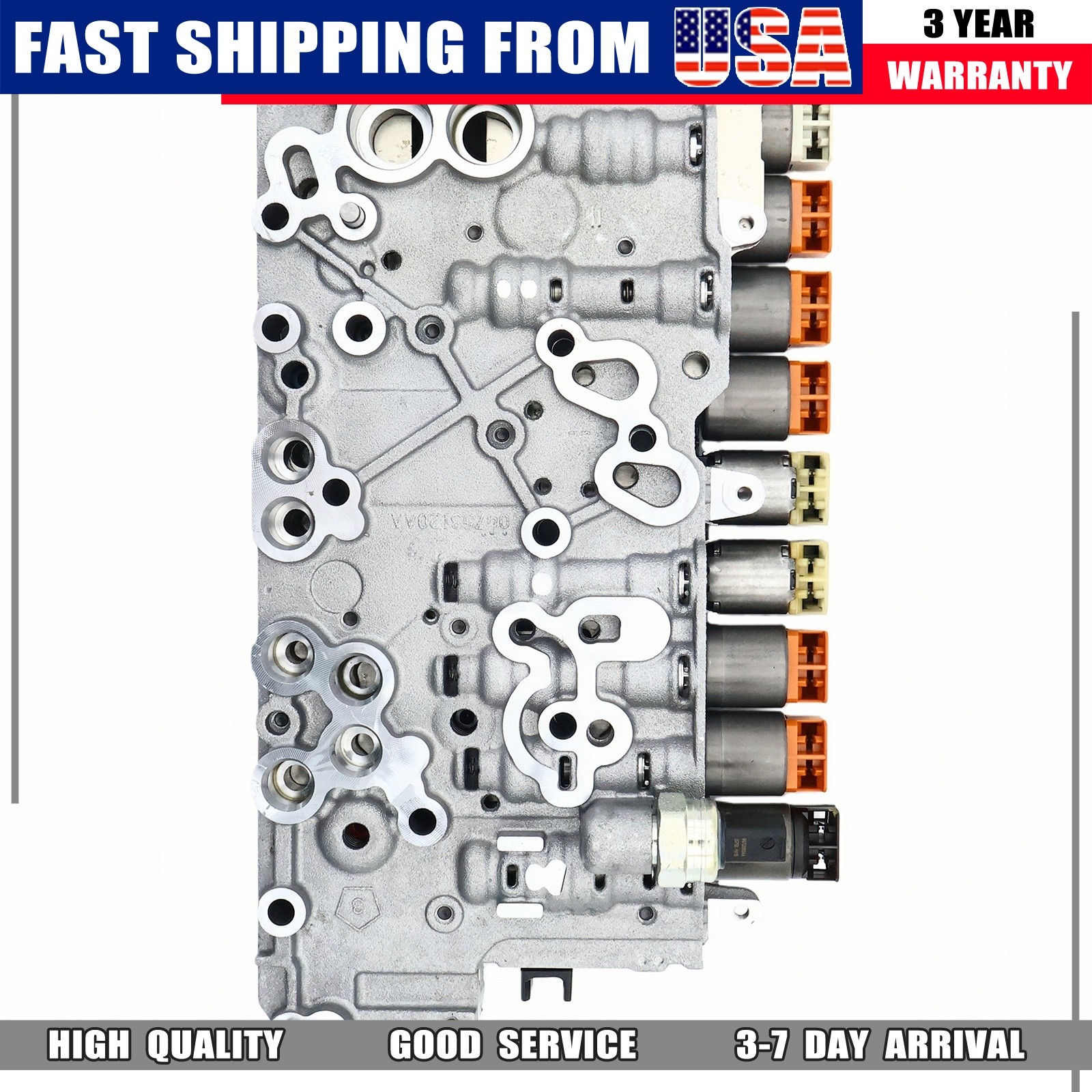 9HP48 948TE Transmission Valve Body 9 Solenoids For Chrysler Jeep Cherokee 14-17