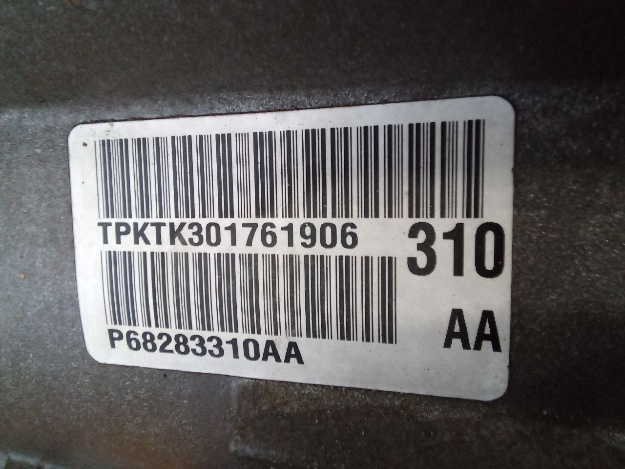 Automatic Transmission 8 Speed 3.6L 845RE RWD Fits 16-18 300 4097436