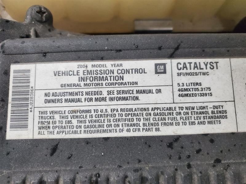 TAHOE 2004 Automatic Transmission Oil Cooler 1639791