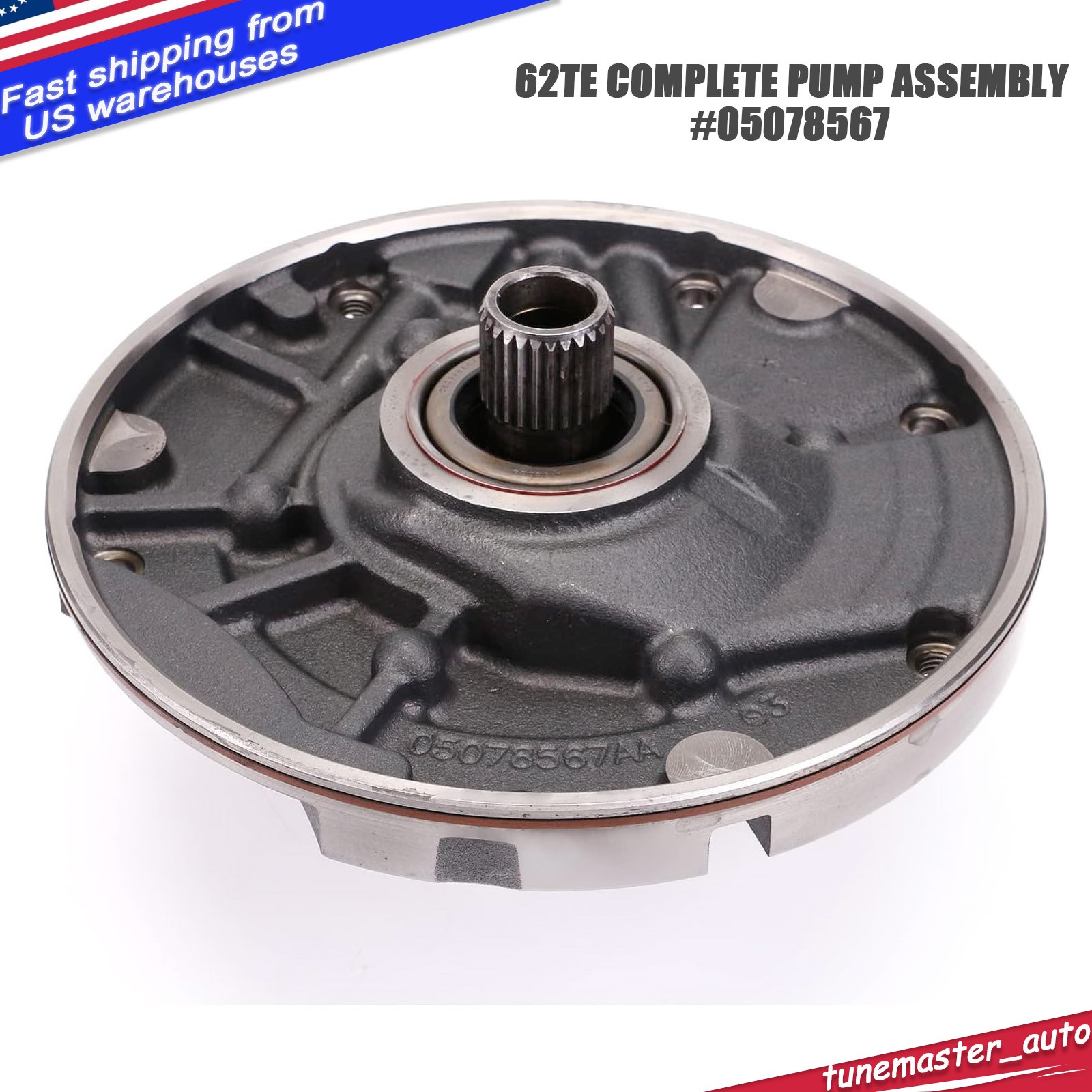 62TE Transmission Oil Pump Dodge Chrysler OEM Rebuilt Pump For 2007-UP D-ODGE US