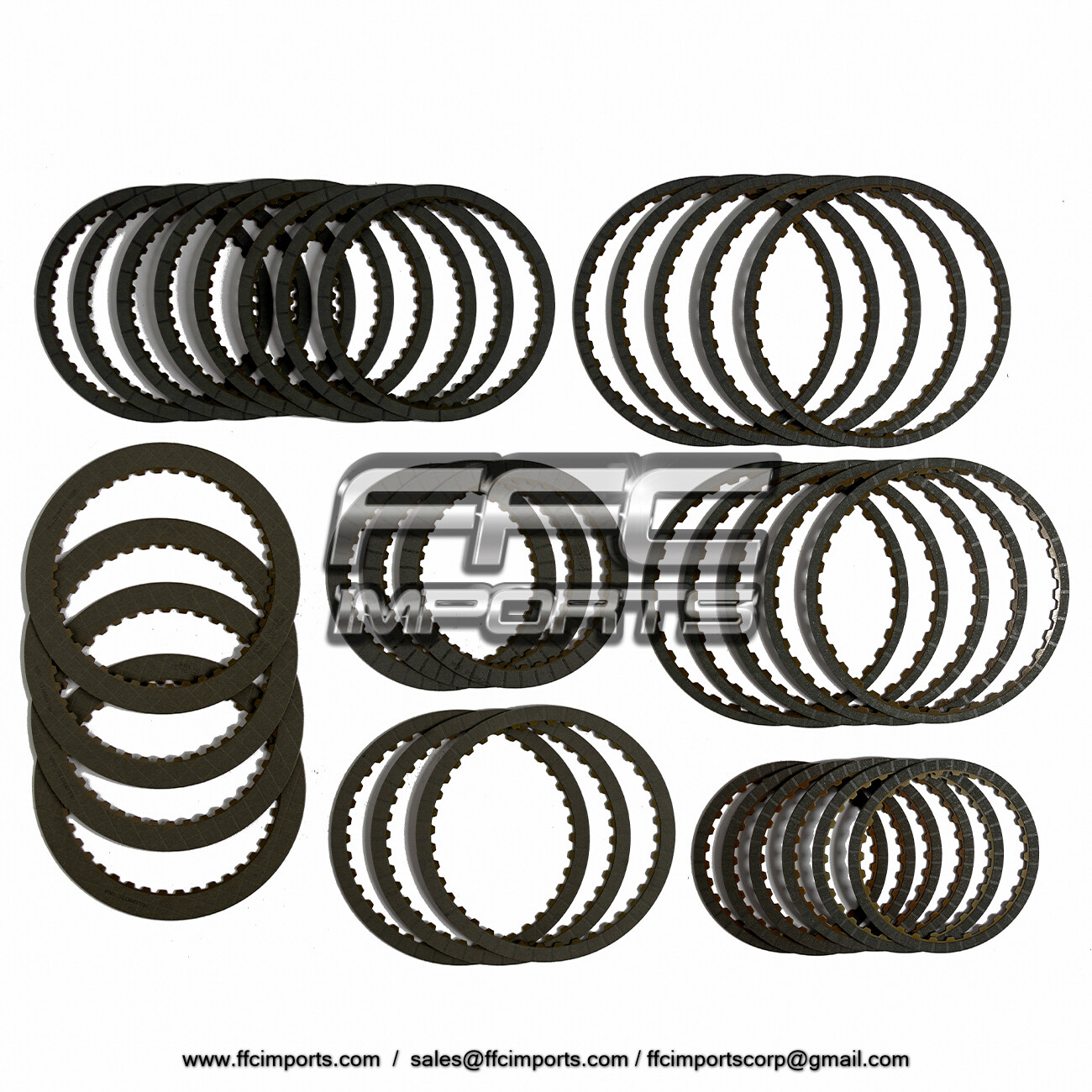 A750E A750F TB-50LS Transmission Friction Clutch Plates SET 2003-UP for TOYOTA