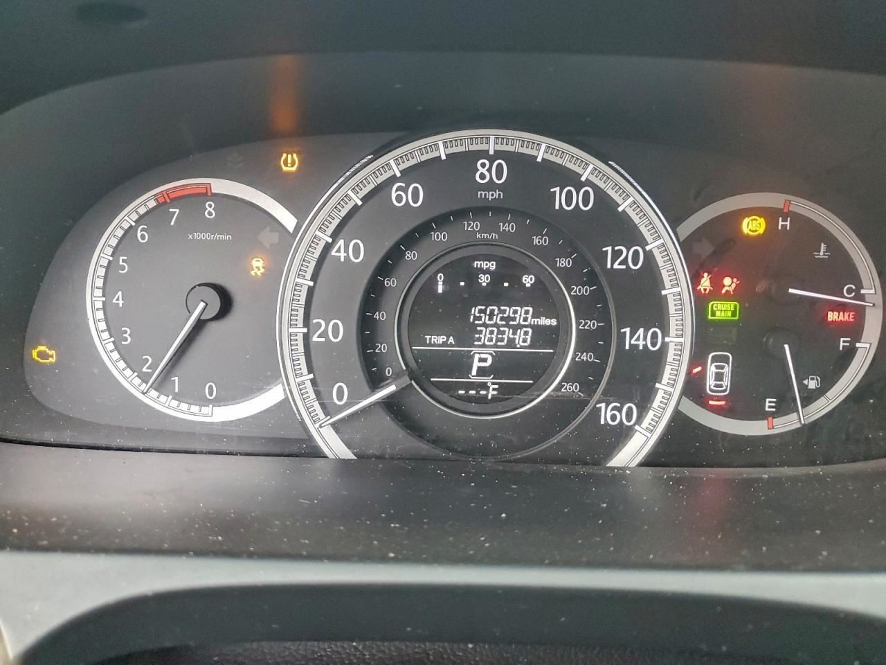 Automatic Transmission 2.4L CVT Fits 13 ACCORD 2452947