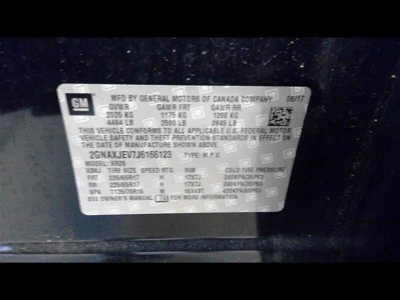 Automatic Transmission FWD 1.5L Fits 18-19 EQUINOX 2159541