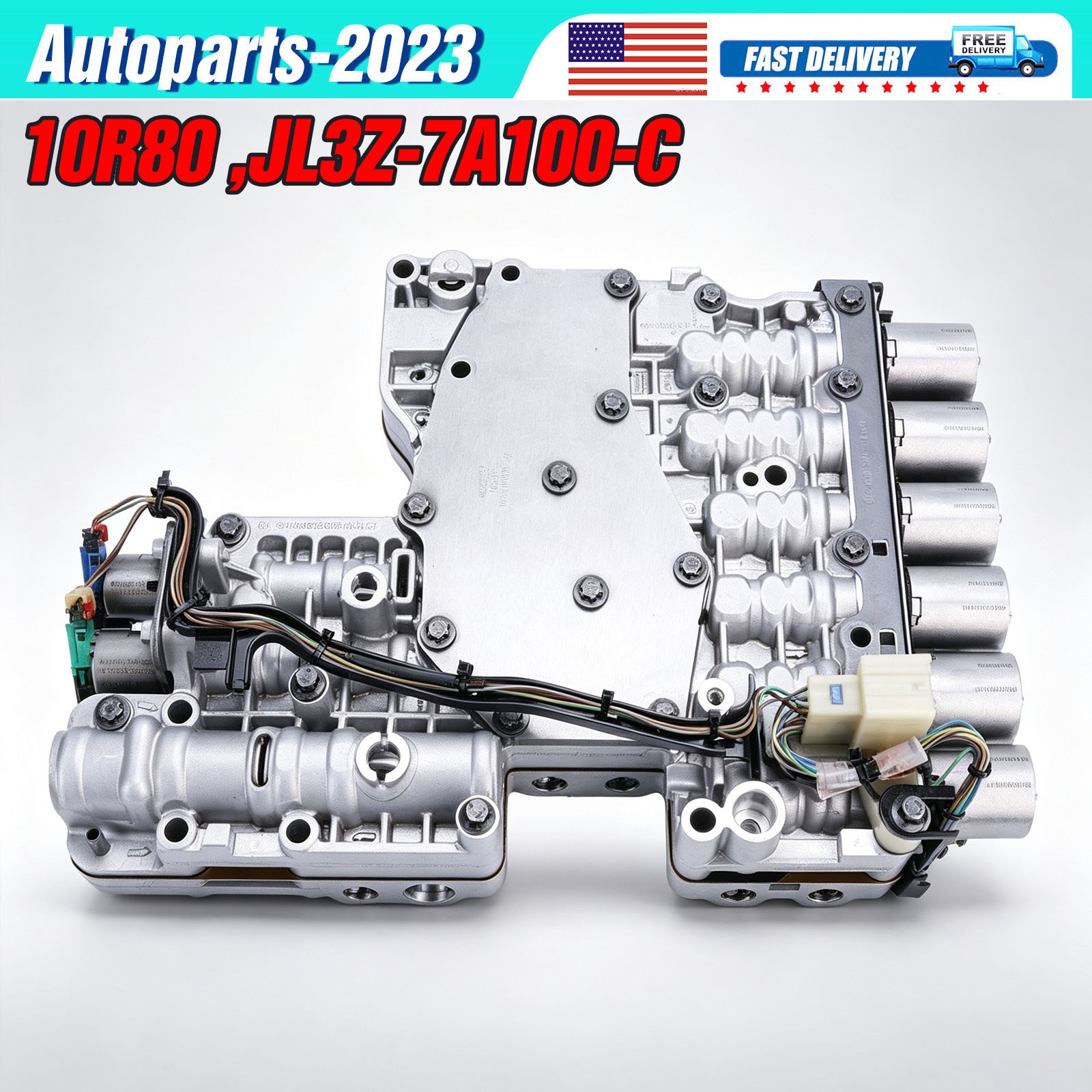 10R80 JL3Z-7A100-C for Ford-Lincoln 10R80 Valve Body Assy – OE Complete 2018-23