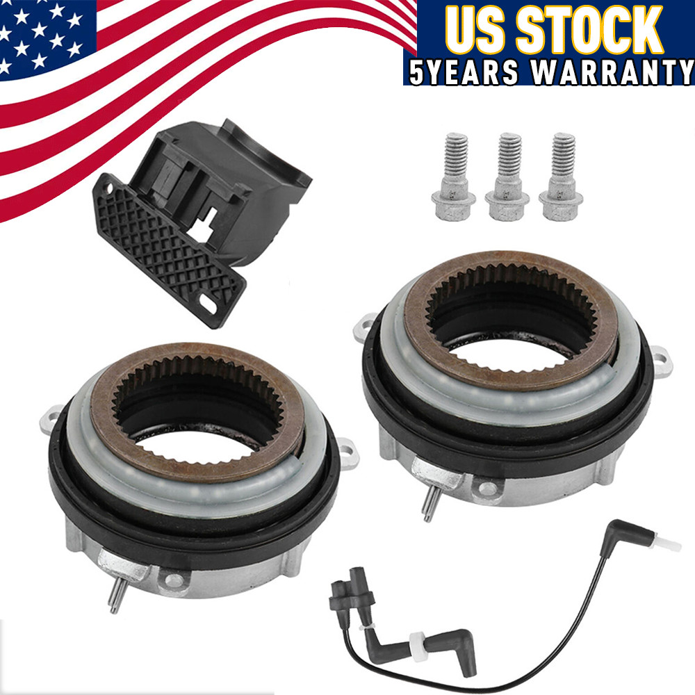 4WD Front Auto Hub Lock Actuator Set Vacuum Solenoid Kit 5 Years Warranty