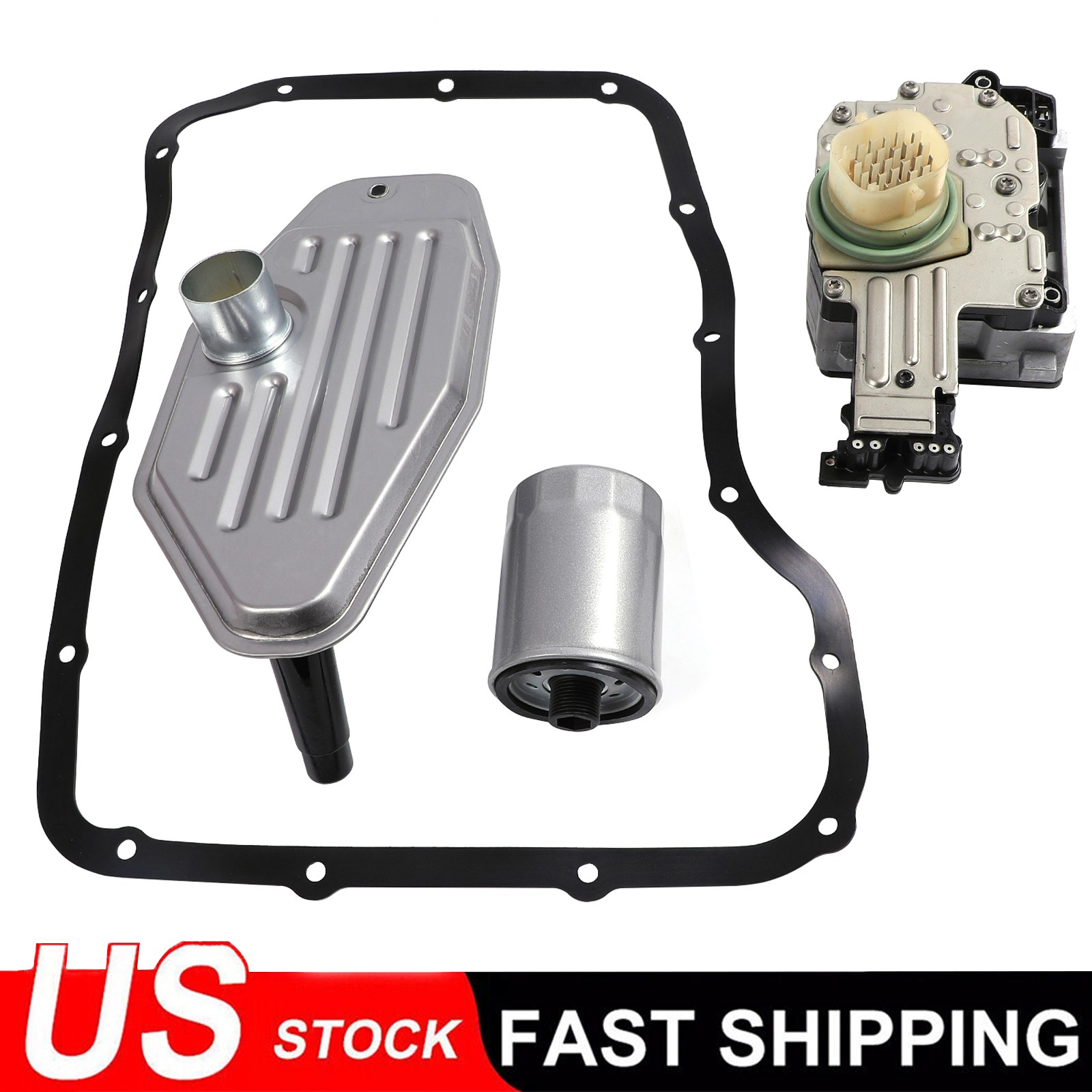 Transmission Shift Solenoid Kit w/ Filter For Dodge Ram Jeep 45RFE 545RFE 68RFE