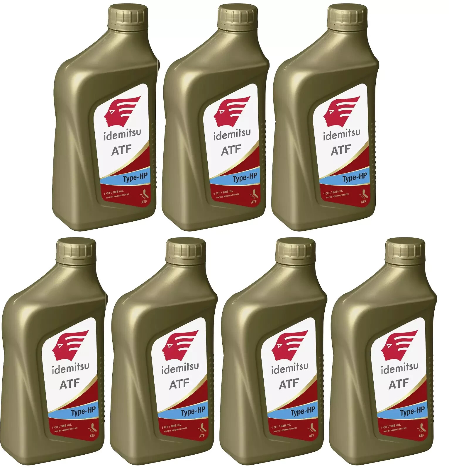 For Set of 7 Quarts Container HP Type Automatic Transmission Fluid for Subaru