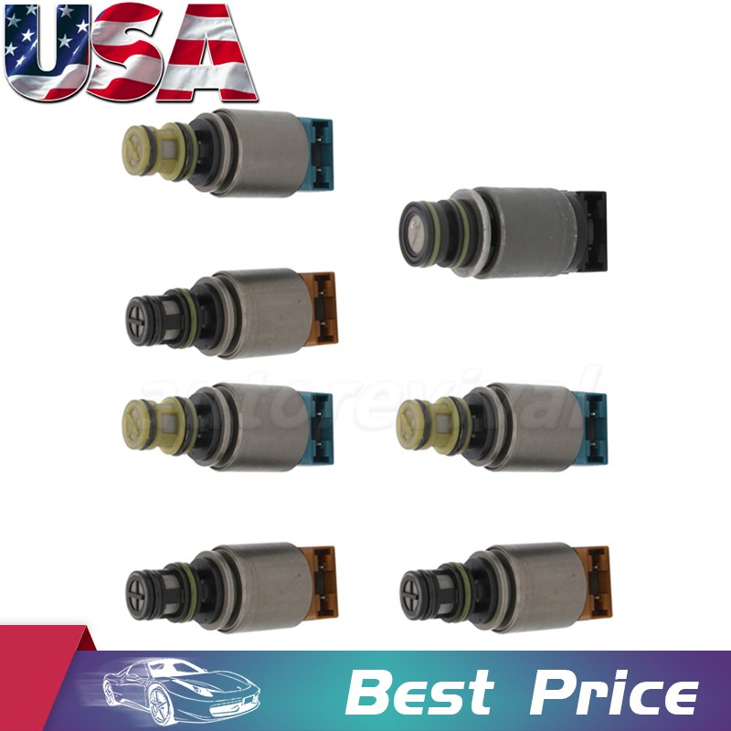 7Pcs/Set Auto Transmission Solenoid Valves Kits 6HP19 6HP26 6HP32 1068298044