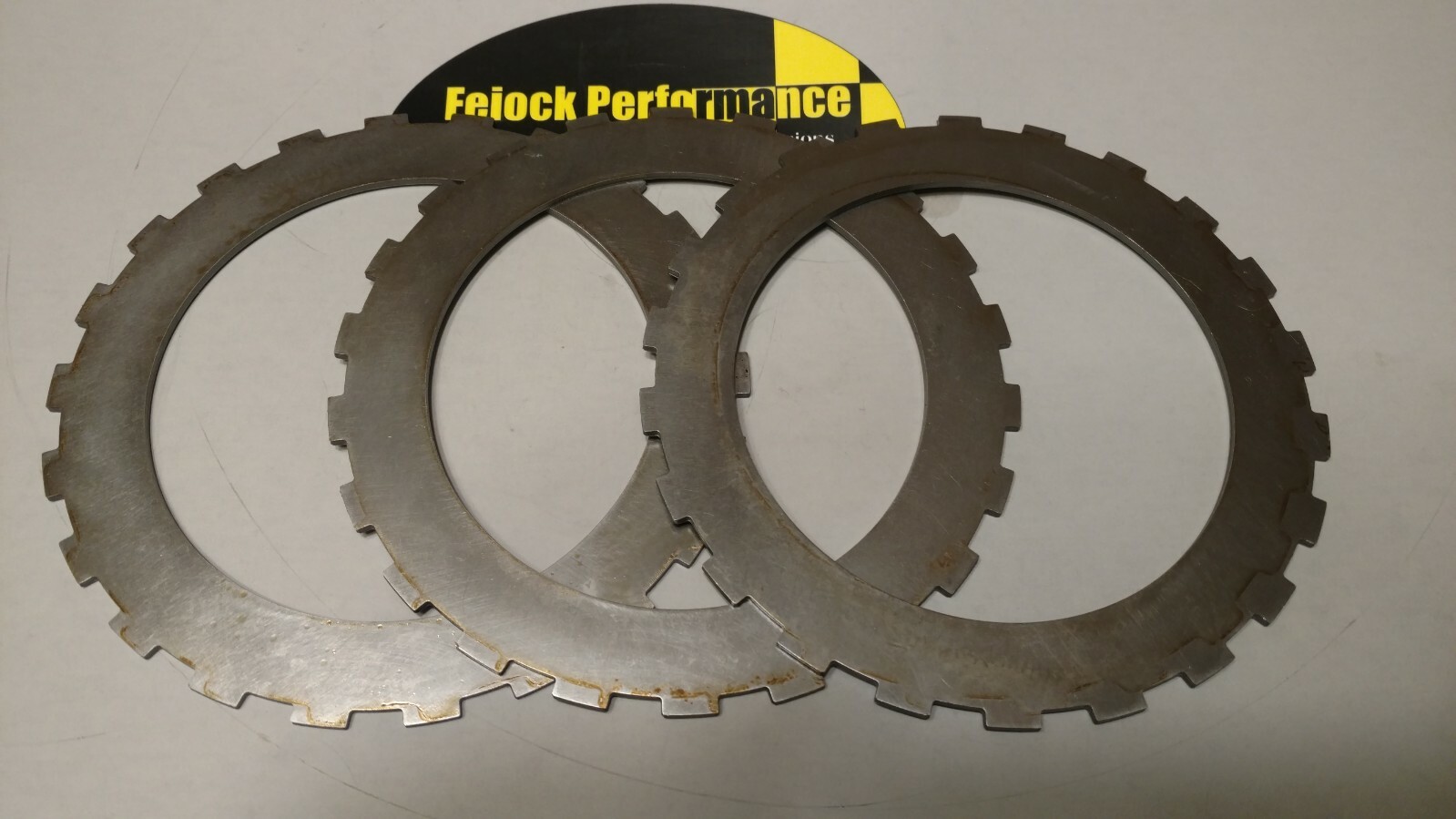 TH400 Intermediate Clutch Steel Plates – Set of 3 – .100″ Thick – USA Shipping