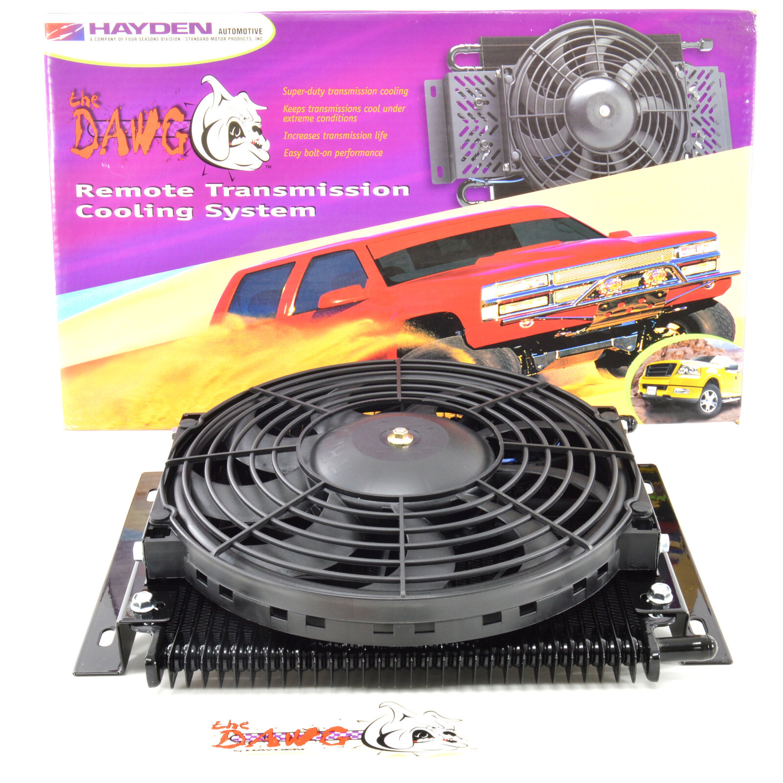 Hayden Remote Transmission Oil Cooler with Fan 526 (OC-526)
