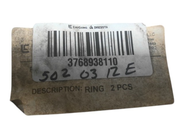 LIUGONG RING EXTERNAL SNAP 3768938110 NEW OEM 3768938110