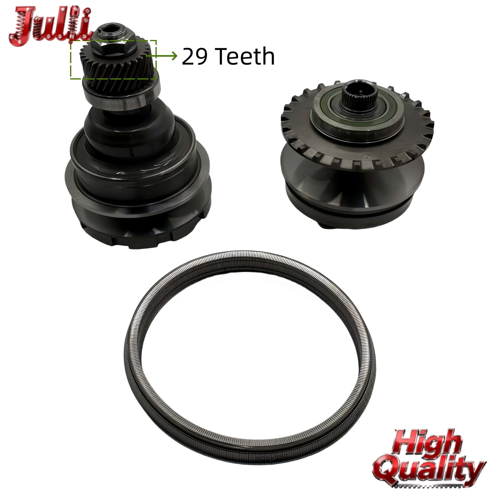 Transmission CVT Pulley Belt Chain Rebuild Kit For RE0F10A JF011E For NISSAN