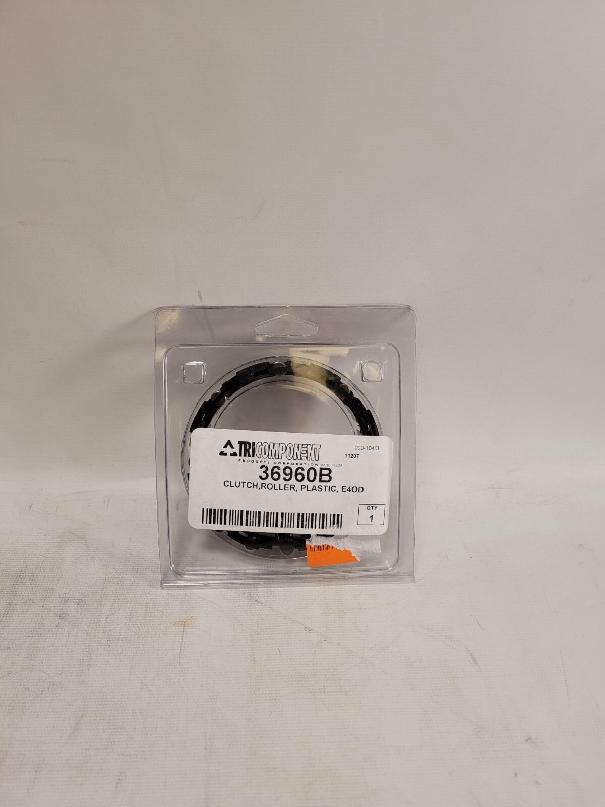 Tri Component Clutch Roller Plastic E40D Model Number # 36960B 11207