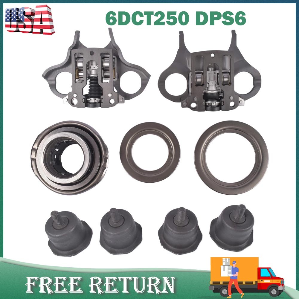 Complete Clutch Shift Fork Set For Ford Focus Fiesta 2012-2019 6DCT250 DPS6