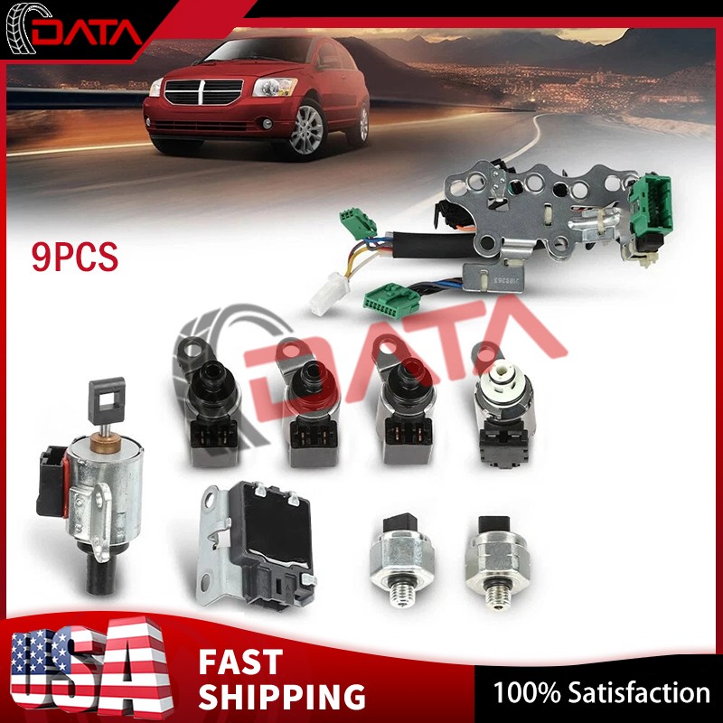 JF011E RE0F10A F1CJA CVT Transmission Valve Body Solenoid Sensor Kit For Nissan