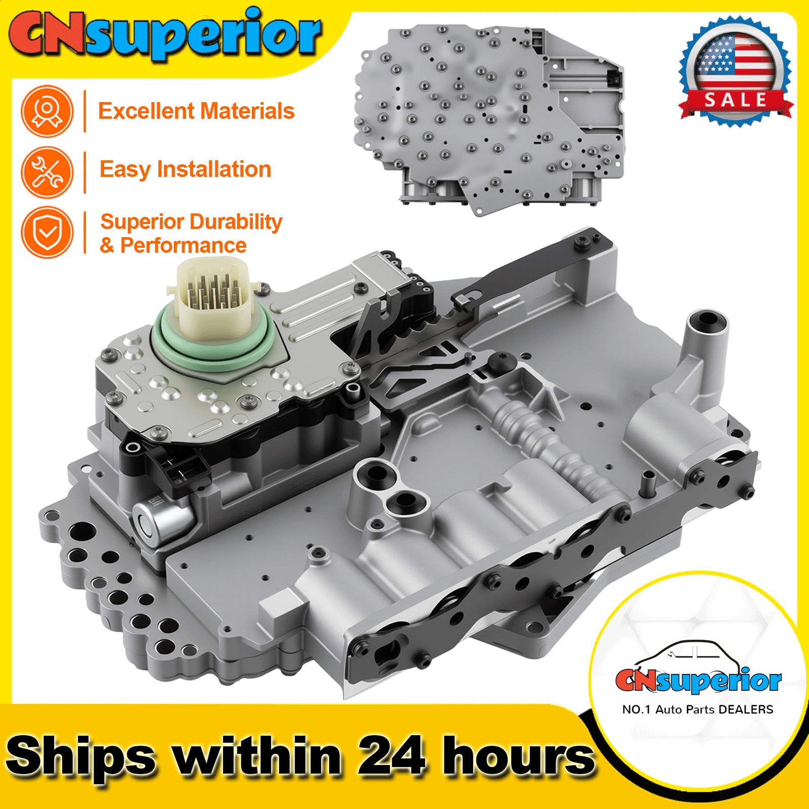 OEM 545RFE Transmission Valve Body+Solenoid For 02-11 Dodge Ram Chrysler Charger