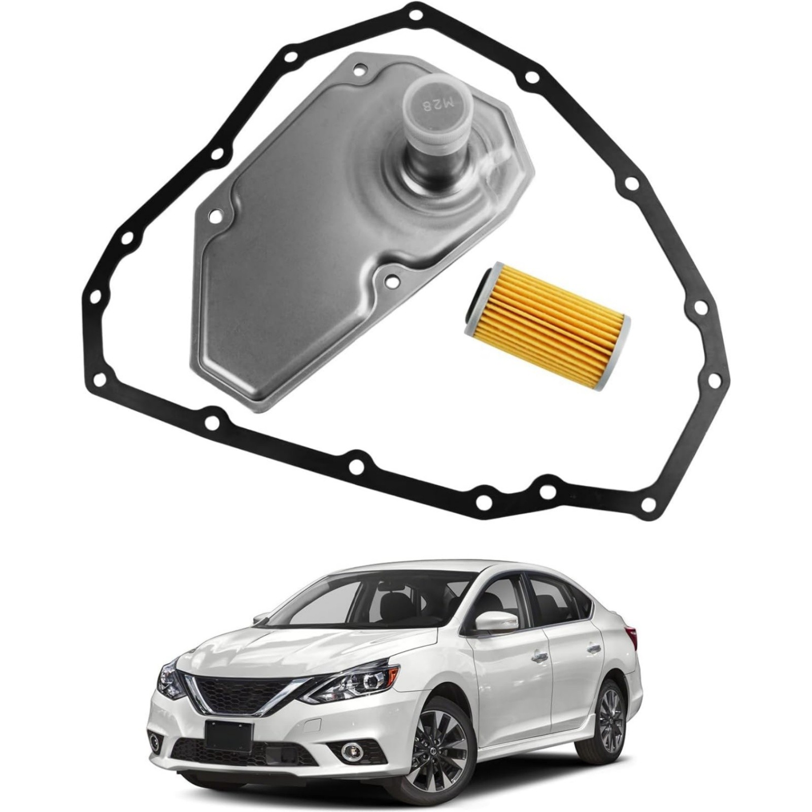 33010-JF015 Compatible Transmission Oil Pan Gasket Kit For Nissan Sentra Rogue