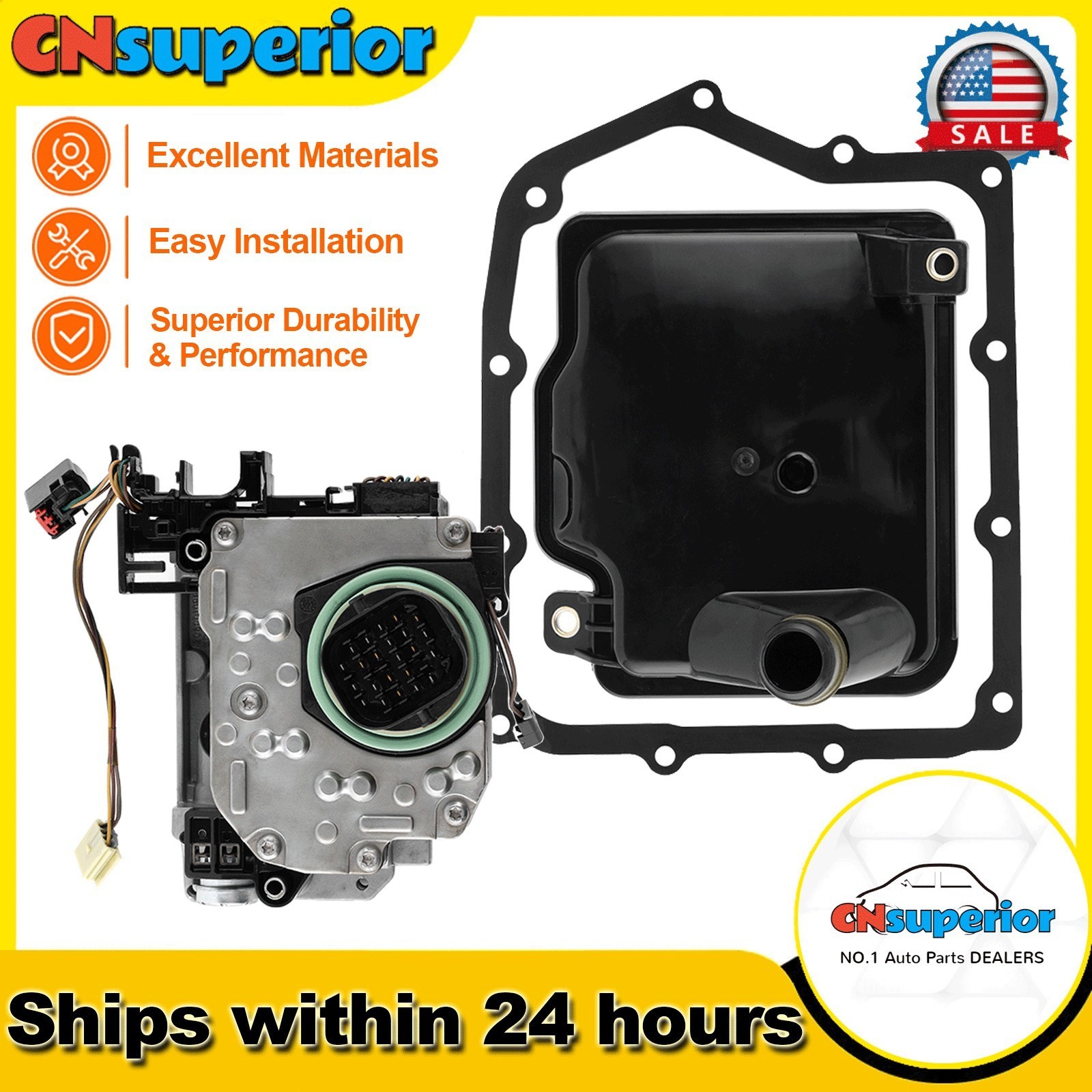 OEM 62TE Transmission Solenoid Block Filter 6-SPEED for 06-UP Chrysler Dodge RAM