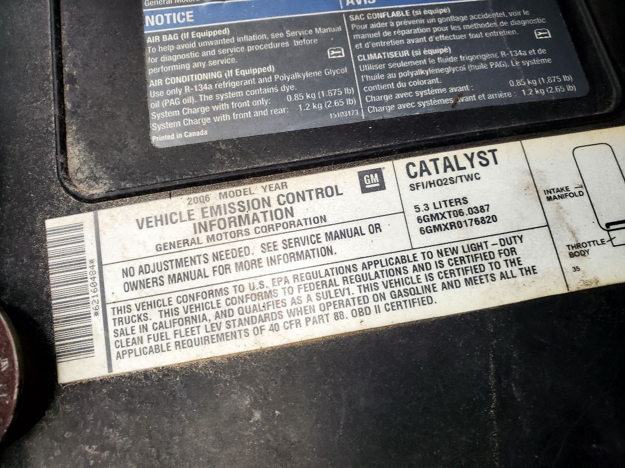 Automatic Transmission From 06 2006 CHEVY TRAILBLAZER 4L60E KLD 8903751 4×4 4wd