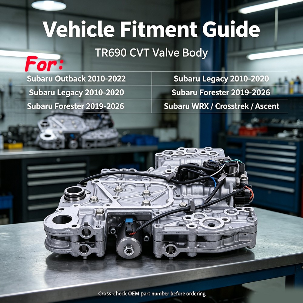 Transmission Valve Body TR690 CVT Fit For Subaru Levorg Outback Forester USA