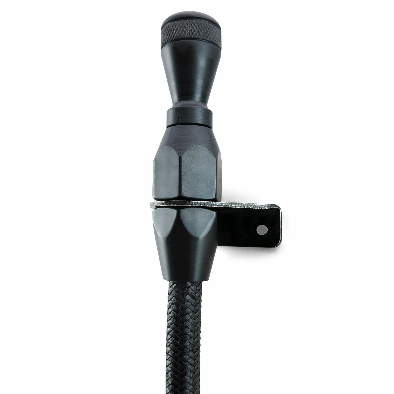 Universal Black Trans Dipstick Firewall & Trans Mount American Shifter